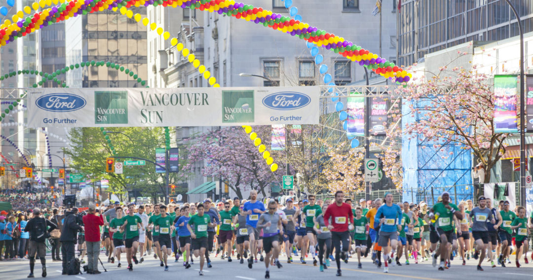 Sun Run Event Upcoming Event: Vancouver Sun Run – April 19, 2026 - The Burrard