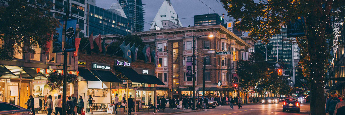 Robson Street - Vancouver