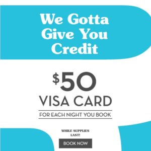 Get $50 Visa gift card when you book at The Burrard