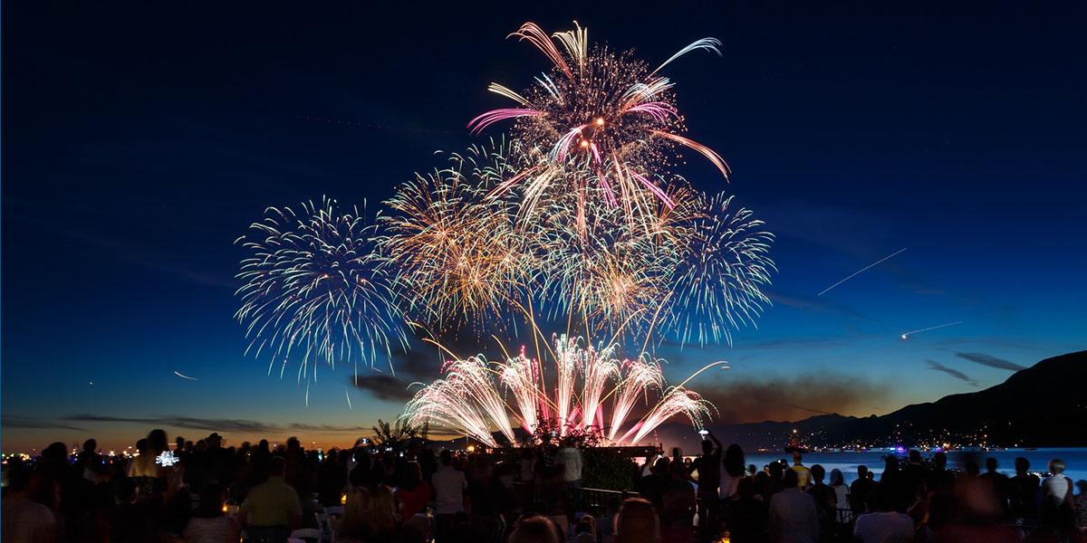 Event Celebration of Light July 20, 24 & 27, 2024 The Burrard