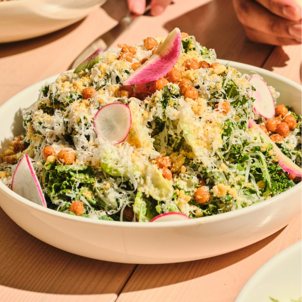The Cashew Kale Caesar at Radish is a delicious way to fuel your wellness weekend in Vancouver.