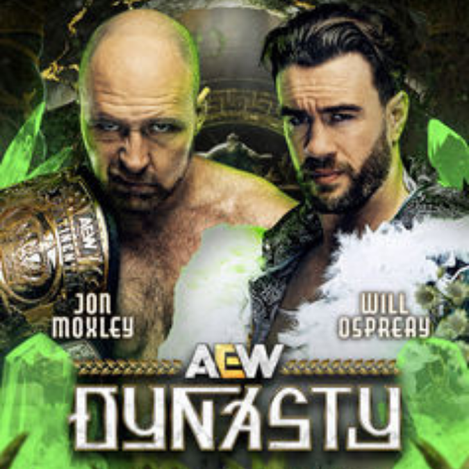 Wrestlers Jon Moxley and Will Osprey